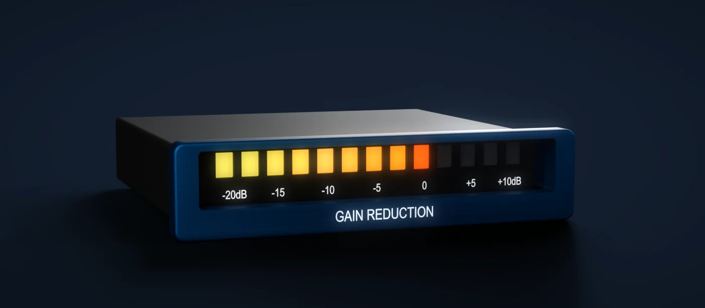 Medidor de gain reduction